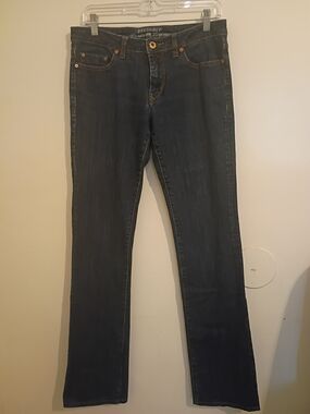 Parasuco Women's Dark Blue Boot Cut Jeans Selvedge Sz 8